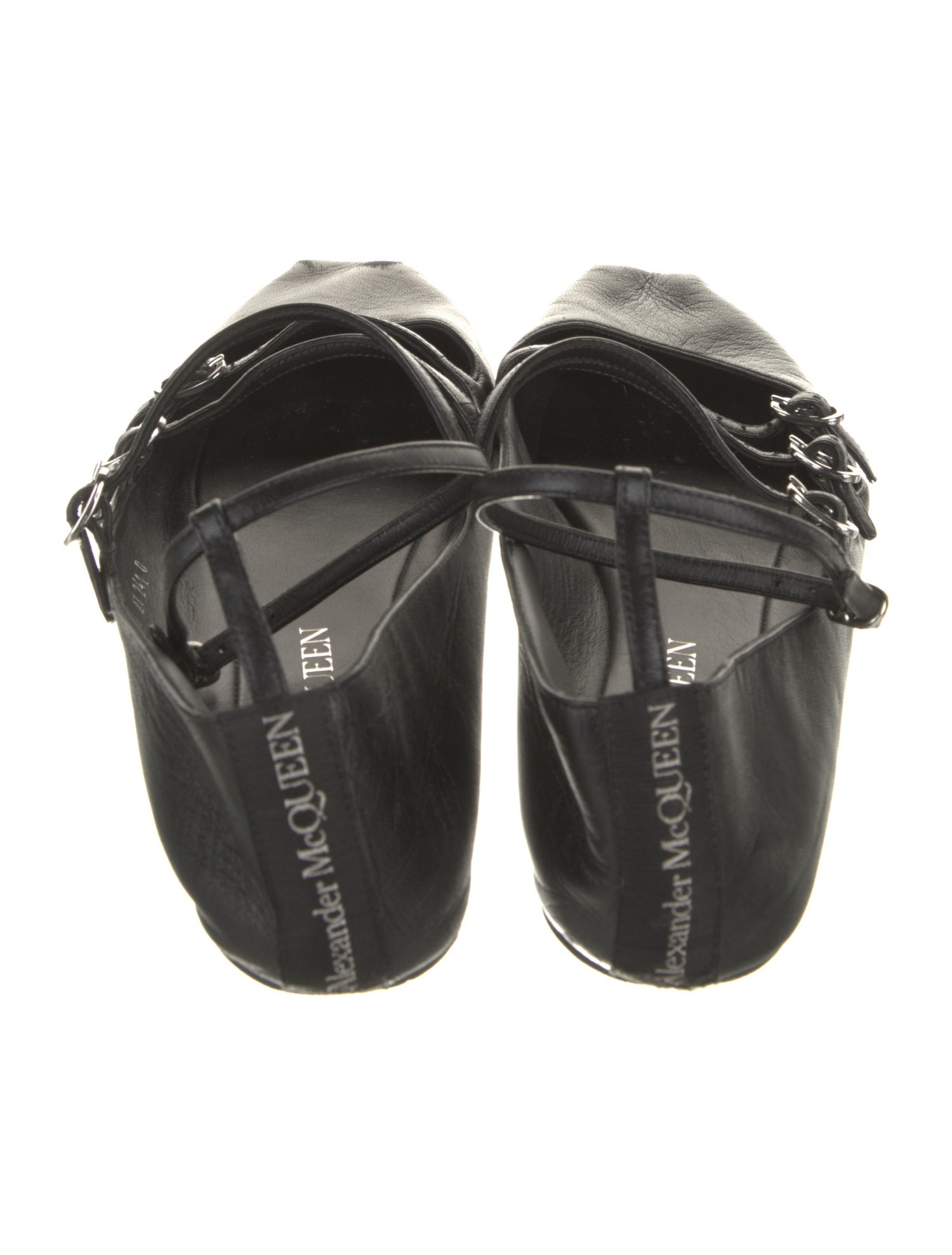 Alexander McQueen Leather Flats